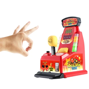 

Interactive Party Toys Puzzle Game Fighting Stretch Machine Toy Finger Boxing Integrator Mini Table Type Finger Force King Fight