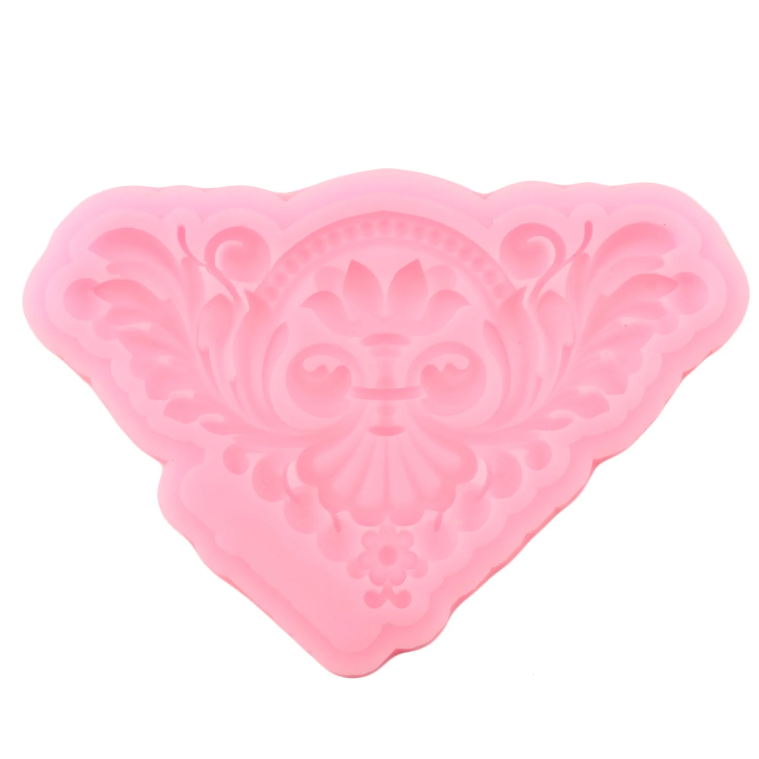 Рельефный Узор кружевные силиконовые формы для тортов Топпер кексов помадки