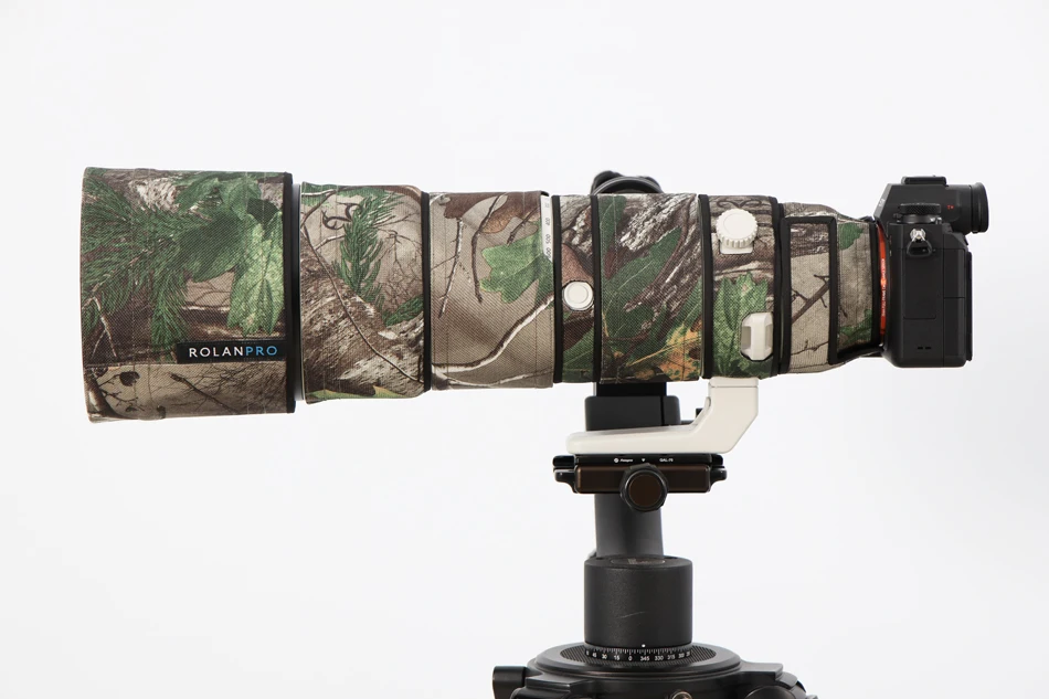 ROLANPRO нейлон водонепроницаемый объектив камуфляж дождевик для sony FE 200-600 мм F5.6-6.3 G OSS объектив защитный чехол кожух для оружия