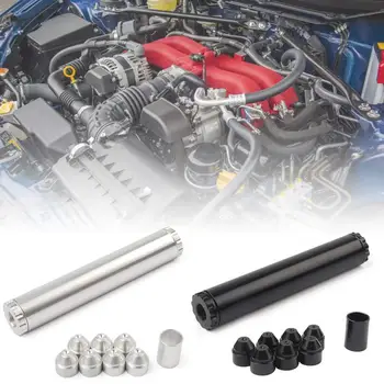 

1x6 Aluminum Fuel Filter Car Auto Spare Replacement Car Solvent Trap for 5/8-24 1/2-28 Napa 4003 FREE SHIPPING