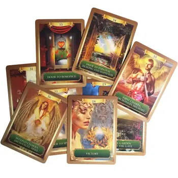 

2020 New Mysterious Energy & Power Oracle Cards Deck Full English Tarot Cards For Women Famliy Board Game Supplies 53 Cards/set