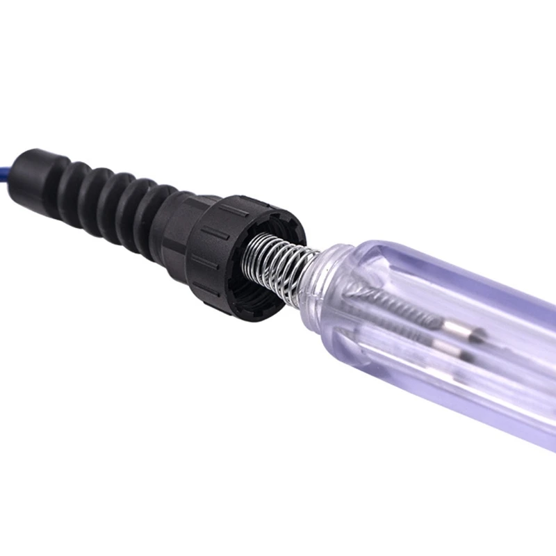 Car Test Pen Plastic 6-12-24V Car Auto Electrical Test Pen Light Lamp Circuit Tester Detector Probe Meter 50LB 4