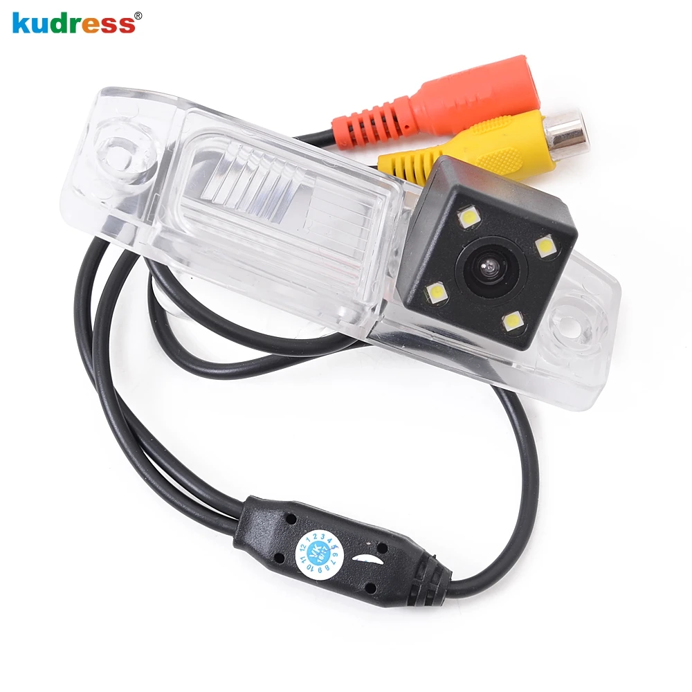 

For Kia K3 Cerato forte 2013 2016 2nd GE HD CCD Back up Reverse Rear View Camera 4 LED Camera Reverse Backup Waterproof Camera