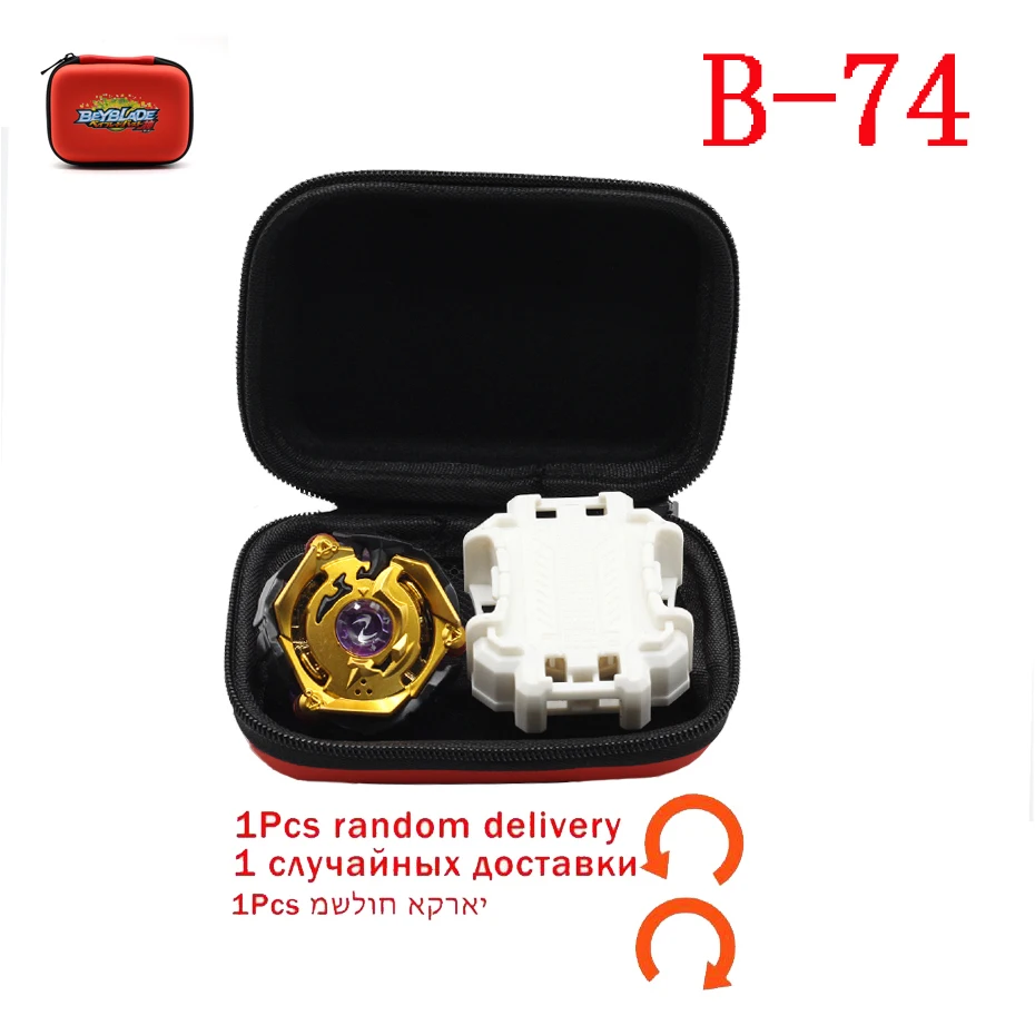 TAKARA TOMY Beyblade Burst B34 Распродажа игрушек Bey Blade с пусковым устройством и сумкой Bayblade Bable Drain Fafnir Phoenix Blayblade - Цвет: b74