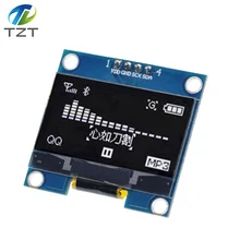 1.3 Polegada módulo oled cor branca 128x64 oled lcd display led módulo 1.3 iic i2c spi comunicar para arduino kit diy