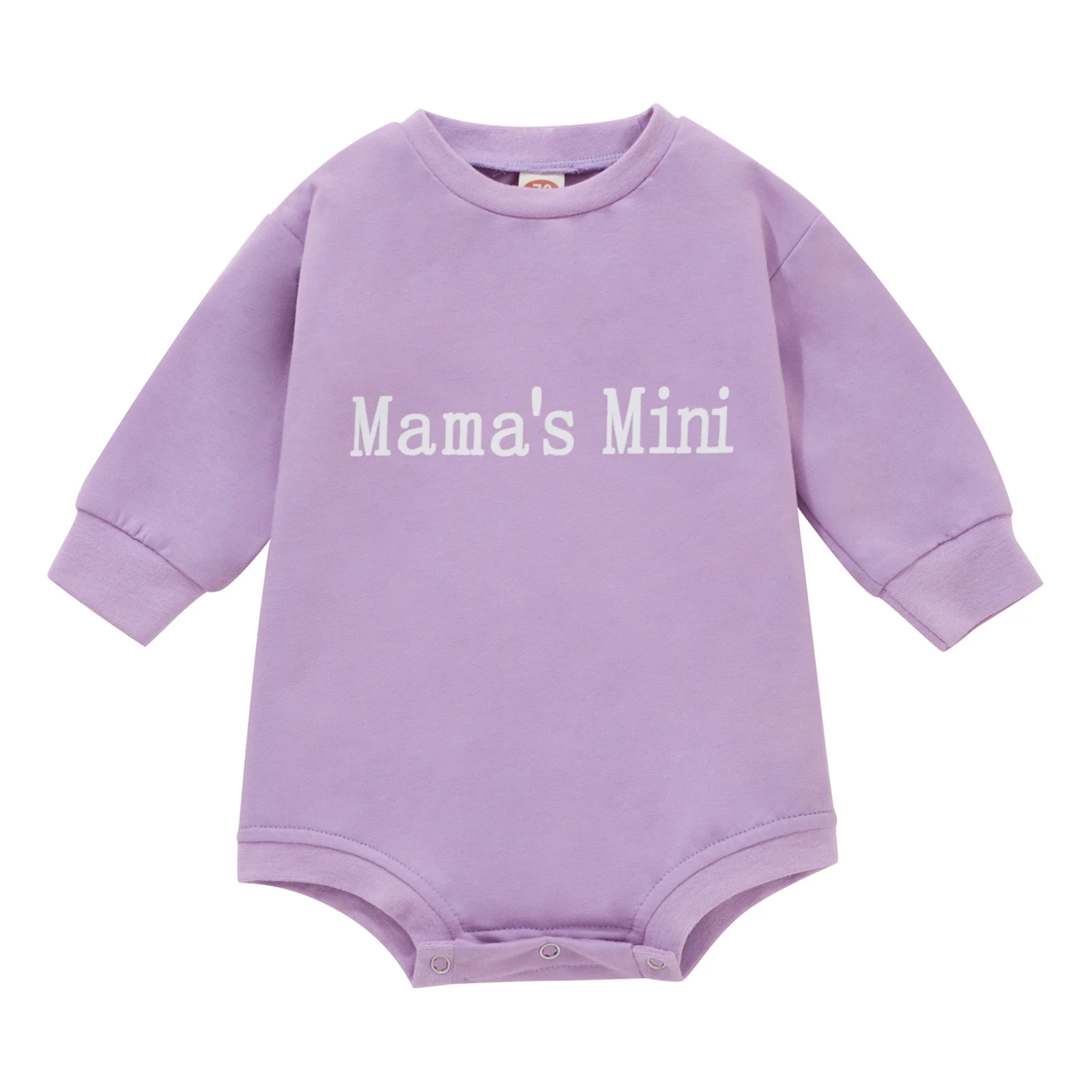 vintage Baby Bodysuits Cute Baby Girls Long Sleeve Romper Newborn Infant Clothes Mama Mini Letter Print Rompers 0-24 Months Baby Bodysuits for girl  Baby Rompers