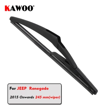 

KAWOO Car Rear Wiper Blades Back Window Wipers Arm For JEEP Renegade Hatchback (2015 Onwards) 245mm Auto Windscreen Styling