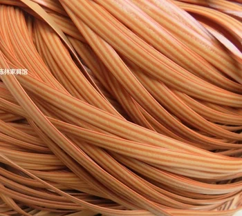 

65Meters/lot Width:8mmThickness:1.1mm Plastic rattan woven PE/pvc hanging basket repair material storage basket woven material