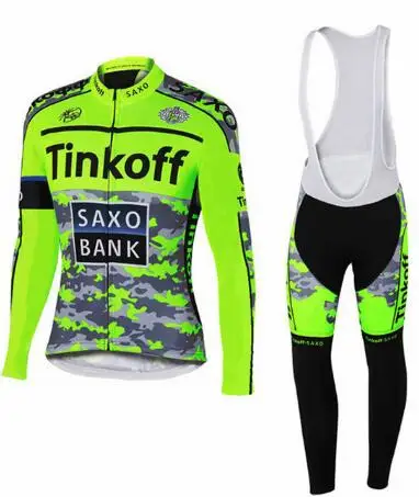 Tinkoff Pro Джерси с длинным рукавом для велосипедной команды, одежда для гоночного велосипеда, одежда для горного велосипеда, одежда для велоспорта - Цвет: 1