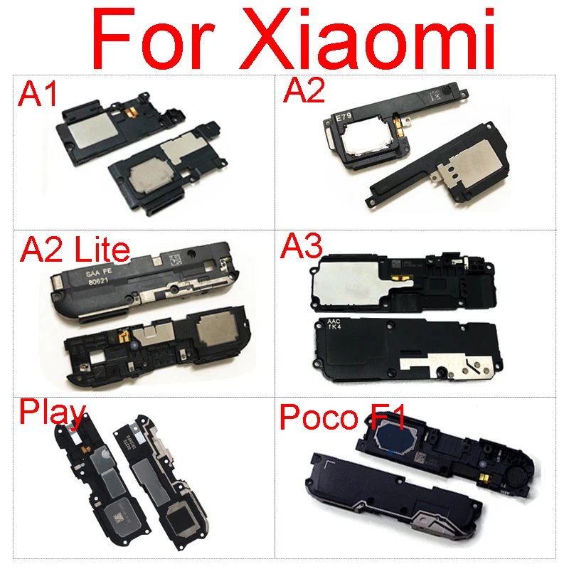 Più Forte Altoparlante Suoneria Per Xiaomi A1 A2 Lite A3 5X 6X Mi Gioco Pocophone F1/Per Redmi 6 Pro Altoparlante Buzzer Modulo Parti Di Riparazione