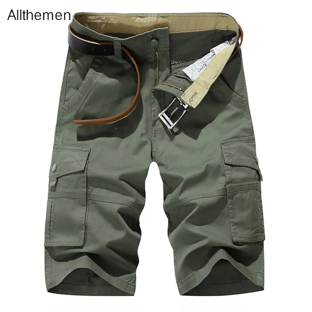 Allthemen Men Military Cargo Shorts Army Tactical Shorts Men Loose Casual Short Pants Trousers Solid 2 Colors Pockets Fashion Allthemen Men Military Cargo Shorts Army Tactical Shorts Men Loose Casual Short Pants Trousers Solid 2 Colors Pockets Fashion