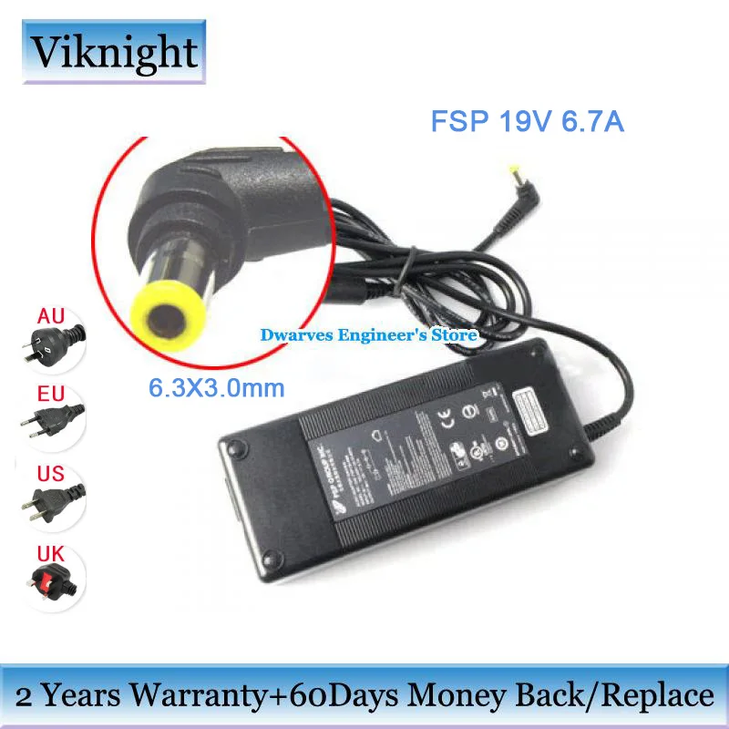 Оригинальный адаптер питания для планшетов с подсветкой 130 Вт 19 в 104510 А зарядное