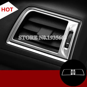 

For Subaru Legacy Stainless Dashboard Side Vent Outlet Cover 2016-2018 2pcs