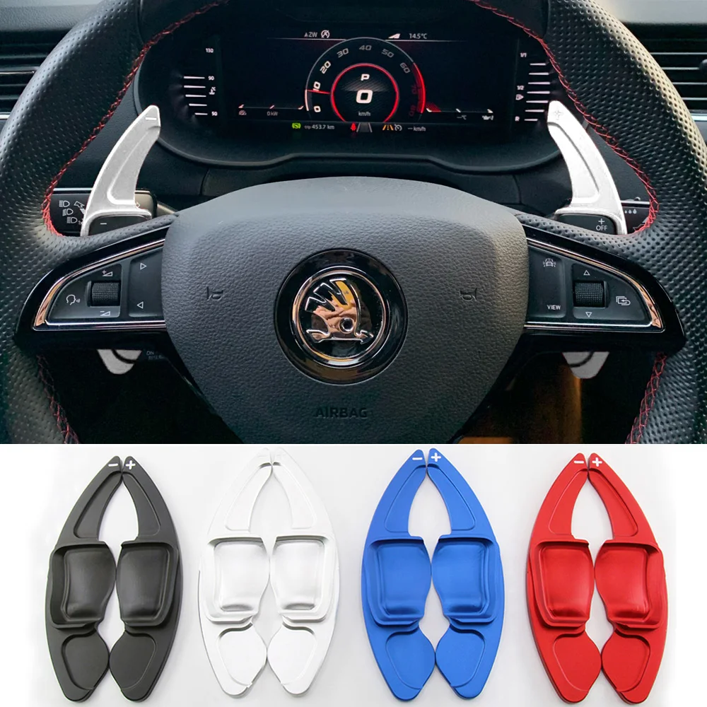 Для Skoda Superb Scout RS Combi Octavia Scala Karoq Автомобильное рулевое колесо переключения передач