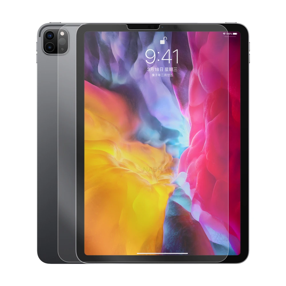 Закаленное стекло LECAYEE для нового iPad Pro 2020 прозрачная защитная пленка Apple 11 12 9