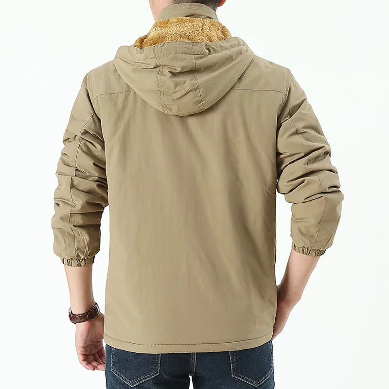 Billige DIMUSI Winter Herren Jacke Männlichen Dicken Fleece Warme Armee Taktische Windjacke Jacke Herren Outwear Atmungs Mit Kapuze Mäntel Kleidung