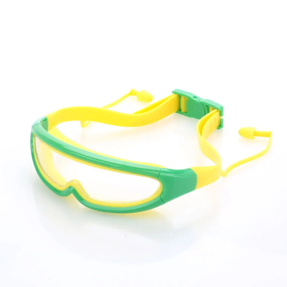 Swimming Mirror Silicone Child Swimming Goggles Polycarbonate Anti Fog Goggles Beach Breaststroke Diving Glasses Swim