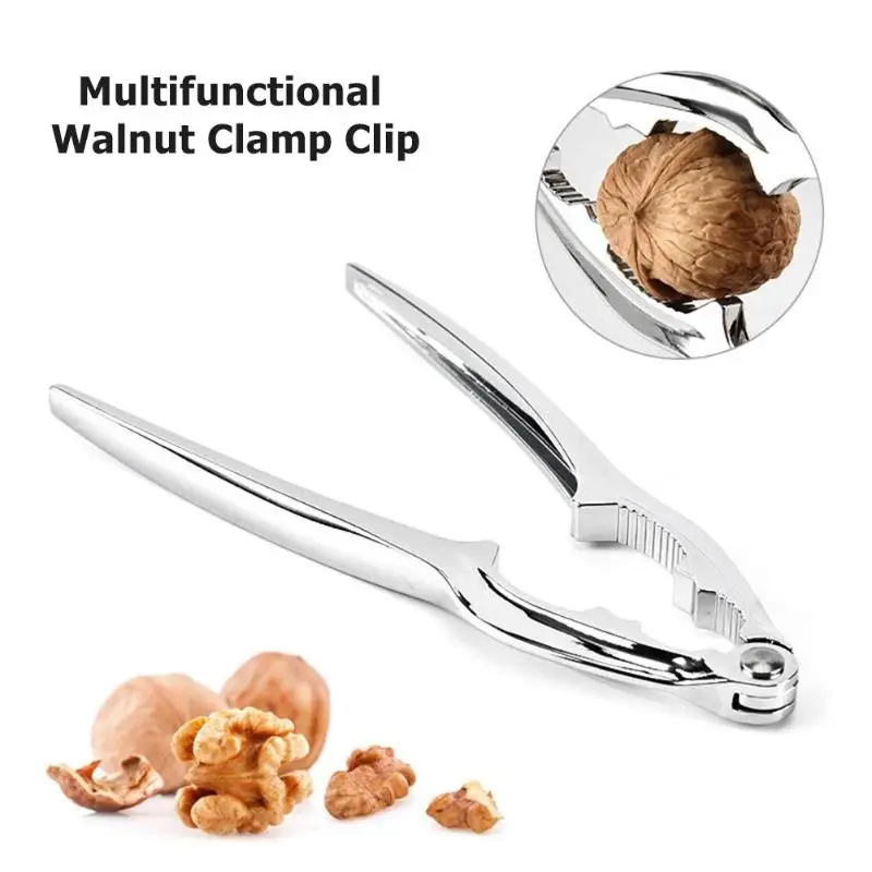 

Hot Sale Walnut Sheller Walnut Pecan Nut Clip Chestnut Clamp Pliers Opener Sheller Aluminum Alloy Kitchen Tool Supplies