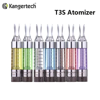 

5pcs/lot Kanger T3S Atomizer 3.0ml Capacity Electronic Cigarette Changeable Bottom Coil Heating Atomizer