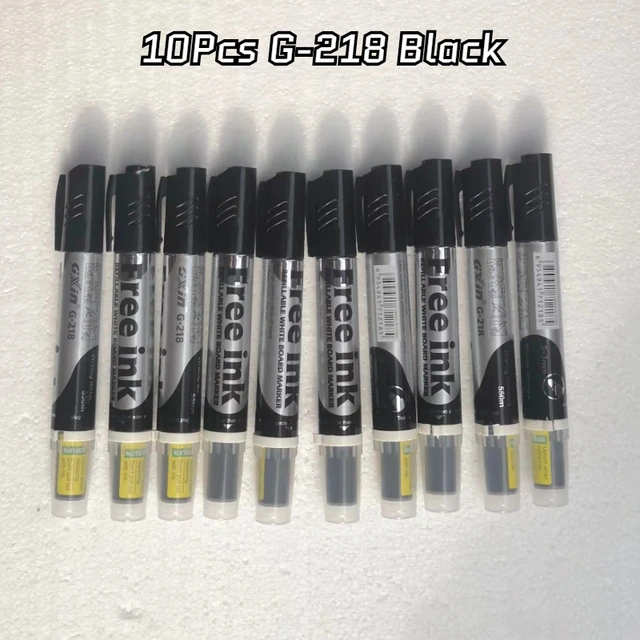 Gxin G218 10 Pcs Erasable Whiteboard Markers,Free Shipping,Replaceable