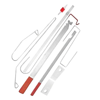 

9 Pcs Car Door Open Tool Key Lock Out Emergency Tools Kit Unlock