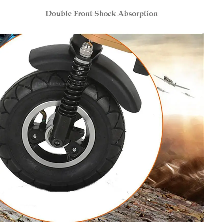 8 Inch 2Wheeled Electric Scooter 36V 350W 45KM Electric Scooters Folding Electric Kick Scooter For Adult With Cruise Control (24)