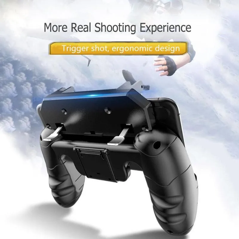  1Pcs Gamepad Handle Wireless Joystick Remote Control Controller L1R1 Fire Shooter Accessories For A