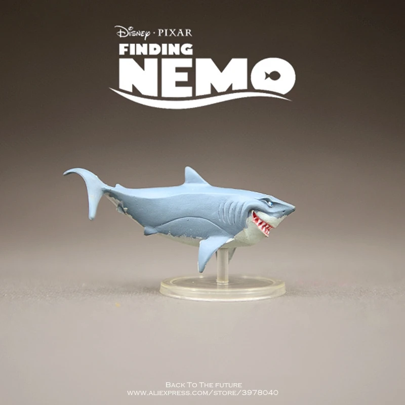 Disney Find Nemo Белый Кит 4 5 см мини ПВХ фигурка кукла коллекция аниме игрушка модель