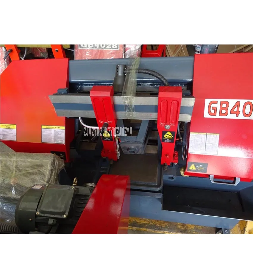 

GB4028 Sawing Machine Horizontal Metal Cutting Band Sawing Machine Machinery Tool Small Metal Band Saw Machine 380V 2.66KW