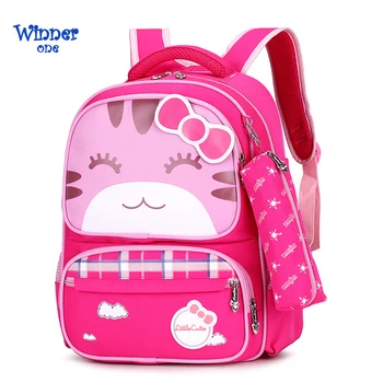 

New Cat Children's Bags Boys Girls Kindergarten Children's School Bags Animal Children's Bags Mochila Infantil