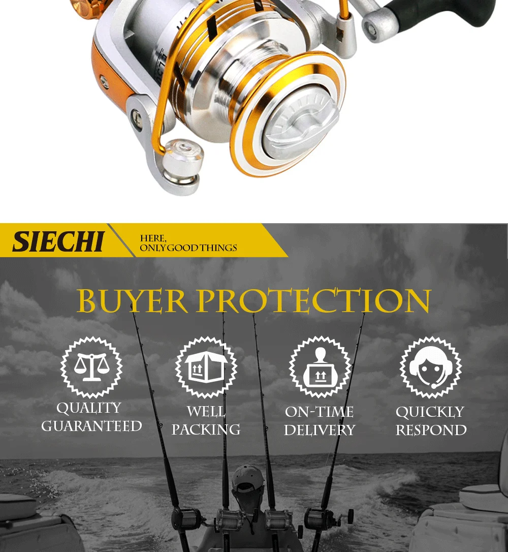new wheels spinning reel 5.5:1 series fishing reel Spinning wheel carretilha de pesca fishing feeder Sea fishing ree