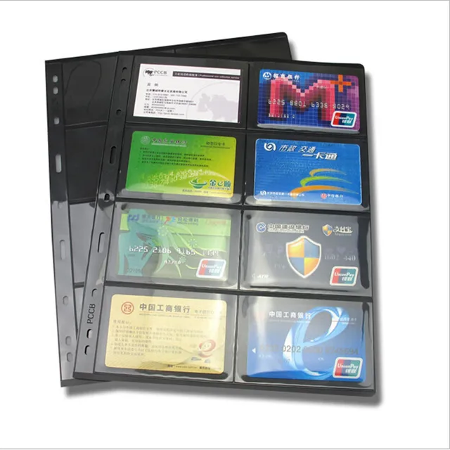 10Db Binder Photocards Bélyegző Oldalgyűjtő Bélyegbélyegző Pvc Laza-Leveles Inners, A Borító Pccb Fotóalbum Bevonása - Image 5