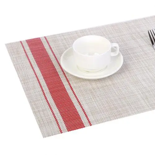 Vertical Stripes B 45x30 см полоски теплоизоляционные столовые приборы обеденный стол коврик Чаша Блюдо чашка коврик - Цвет: Vertical Stripes B