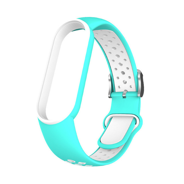 Watch Strap For Mi Band 6 5 4 Breathable Silicone TPU Smartwatch Strap For Xiaomi Mi Band 6 5 ремешок на mi band 4 5 6