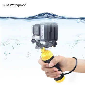 

30M Waterproof Diving LED Light Flash Lamp For GoPro Hero 6 5 4 Black SJCAM XiaoYi Action motion Camera Canon SLR camera