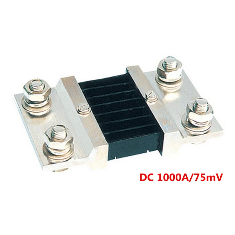 DC 500A 1000A 75mV шунтирующий резистор делитель тока 0 Ампер панельный метр шунт
