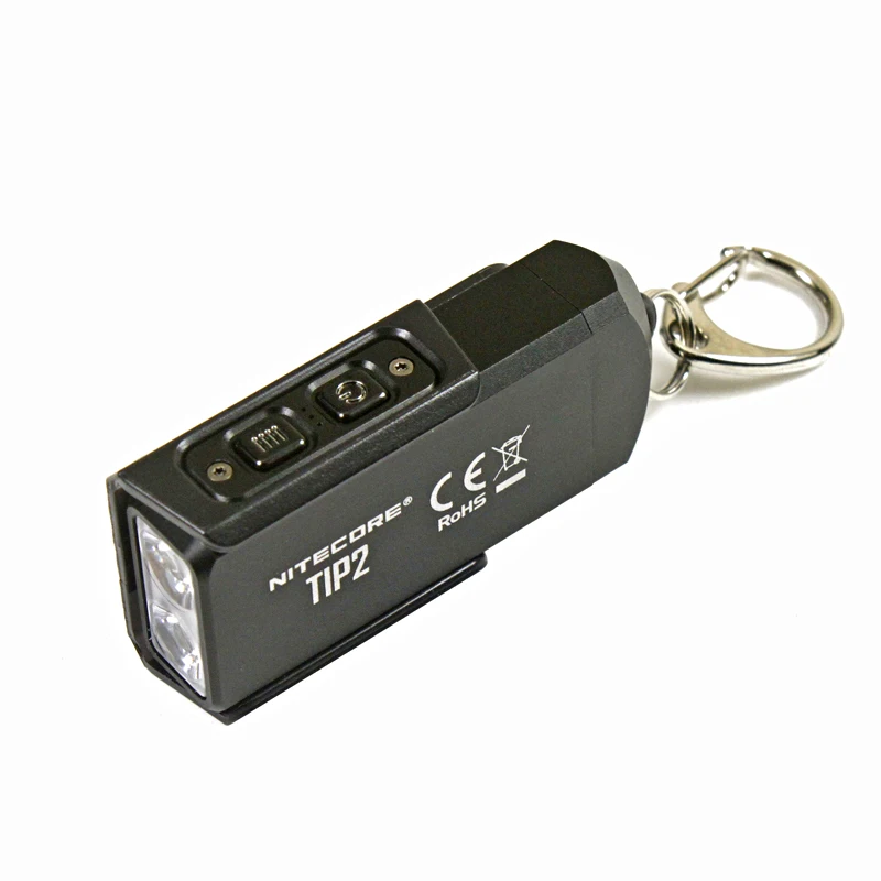 NITECORE TIP2 USB Перезаряжаемый брелок свет CREE XP-G3 S3 max 720 люмен расстояние луча 93 метра встроенный аккумулятор EDC фонарик
