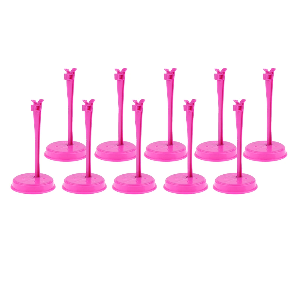 Doll Stand Support Prop up Mannequin Model Holders For Blythe Doll 10 Pieces