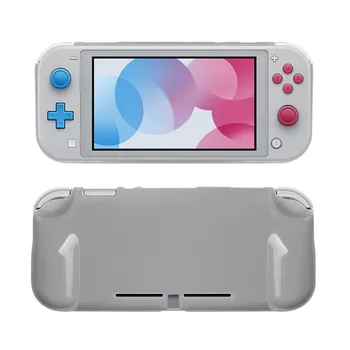 

Protection Case For nintend switch Lite Transparent case For nintendo switch Lite crystal cover Plastic shell Gray Yellow