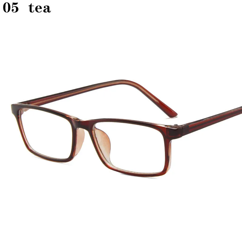 Новые дизайнерские женские/мужские очки es оптическая оправа с пропионовой кислотой Прямоугольная оправа из стекла es Прозрачные Линзы для очков черное синее стекло для глаз - Цвет оправы: 5