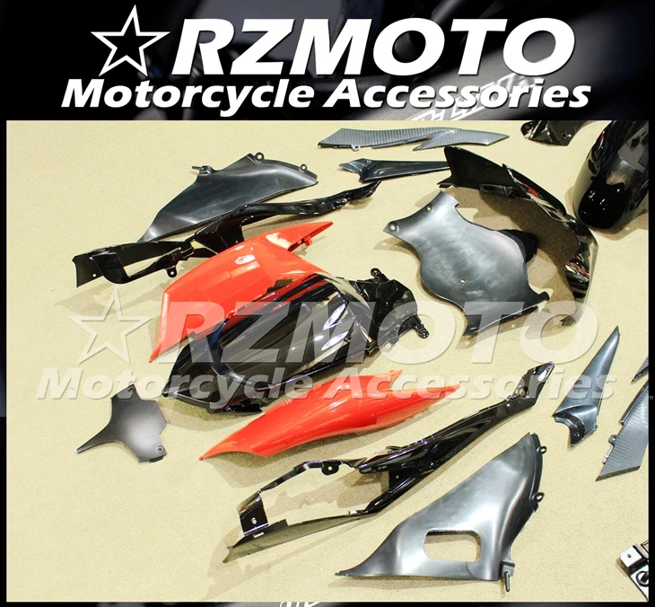 ABS мотоцикл обтекатель комплект для SUZUKI GSXR600 750 K8 2008-2010 год кузов литья под давлением Магазин № 1159