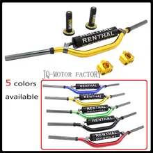 Для KTM HONDA KAWASAKI SUZUKI YAMAHA 1 1/8 ''жир бар 28 мм руль ручки металлические renthalcumps Pad MX для мотокросса