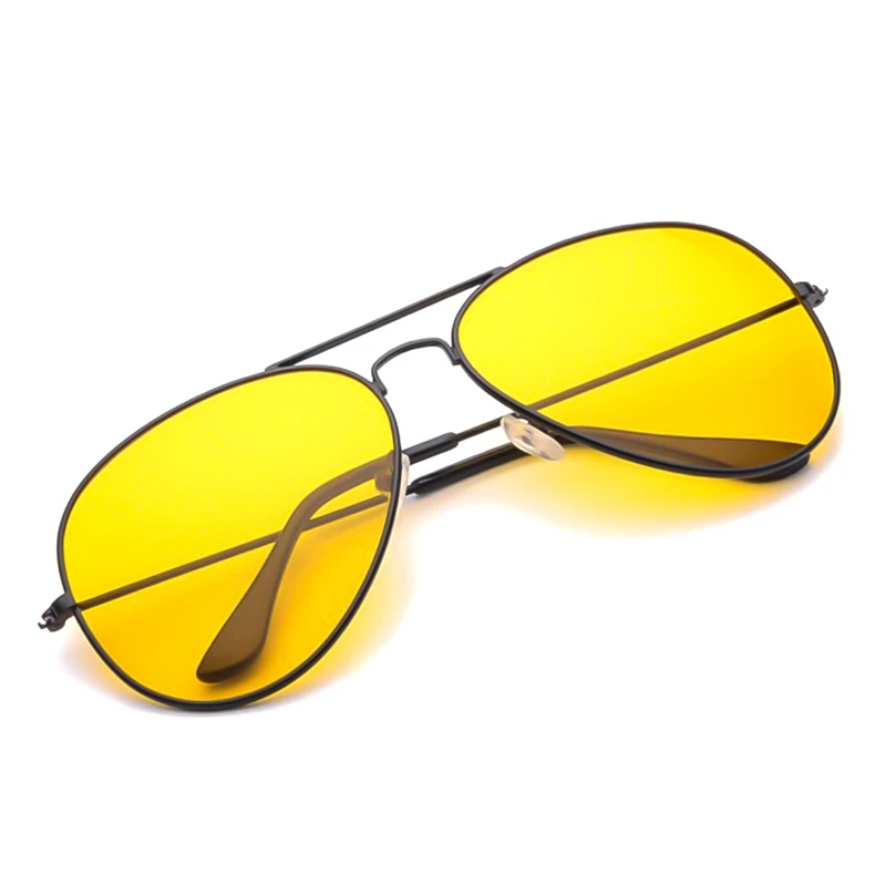 Антибликовые поляризованные солнцезащитные очки из медного сплава для водителей, очки ночного видения, поляризованные очки для вождения, автомобильные аксессуары