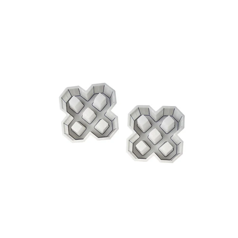 Outdoor Road Pavement Rubber Paving Mold Plastic Block Silicone Interlock Plaster Tile Plastic Paving Mould