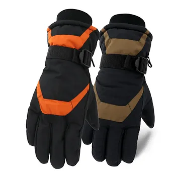 

Winter Warm Waterproof Ski Gloves for Men Outdoor Sport Cycling Snowmobile Windproof Thermal Gloves Snowboard Gloves