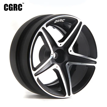 

2pcs CNC Metal Alloy 2.2inch Wheel Rim Beadlock For 1/10 RC Crawler Car TRX4 Defender G500 TRX6 G63 D90 Axial SCX10 90046 TF2