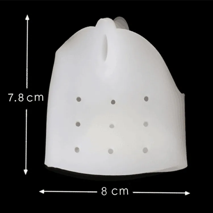 1pair=2pcs Hallux Valgus Orthotics Silicone Toes Separator The big Toe Bunion Corrector Foot Daily Use Care Tool Orthopedic Pad