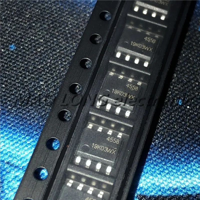 20 шт./лот JRC4558D SOP8 NJM4558D SOP 4558 SMD 4558D JRC44558 NJM4558 в наличии новый двойной операционный