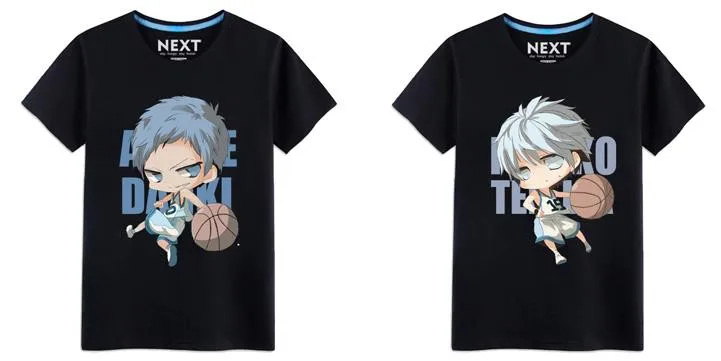 Kuroko No Basuke футболка для мужчин и мальчиков Аниме Kuroko Tetsuya футболка одежда корзина футболка