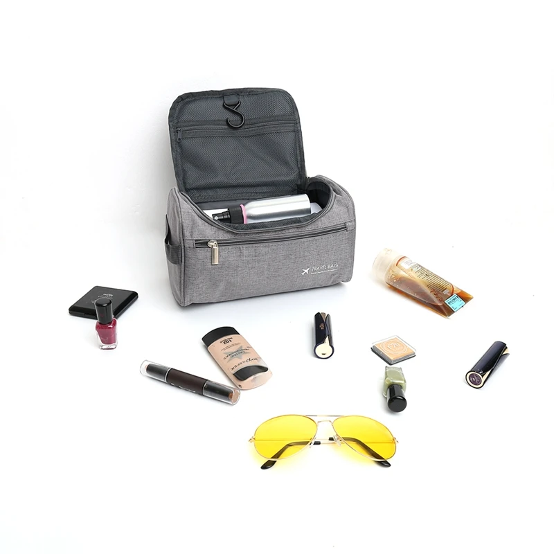 Unisex Hanging Cosmetic Bag Portable Multifunction Travel Organizer Toiletry Wash Make Up Storage Pouch Beautician Folding